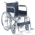 Chaise roulante manuel en acier à l&#39;hôpital W002